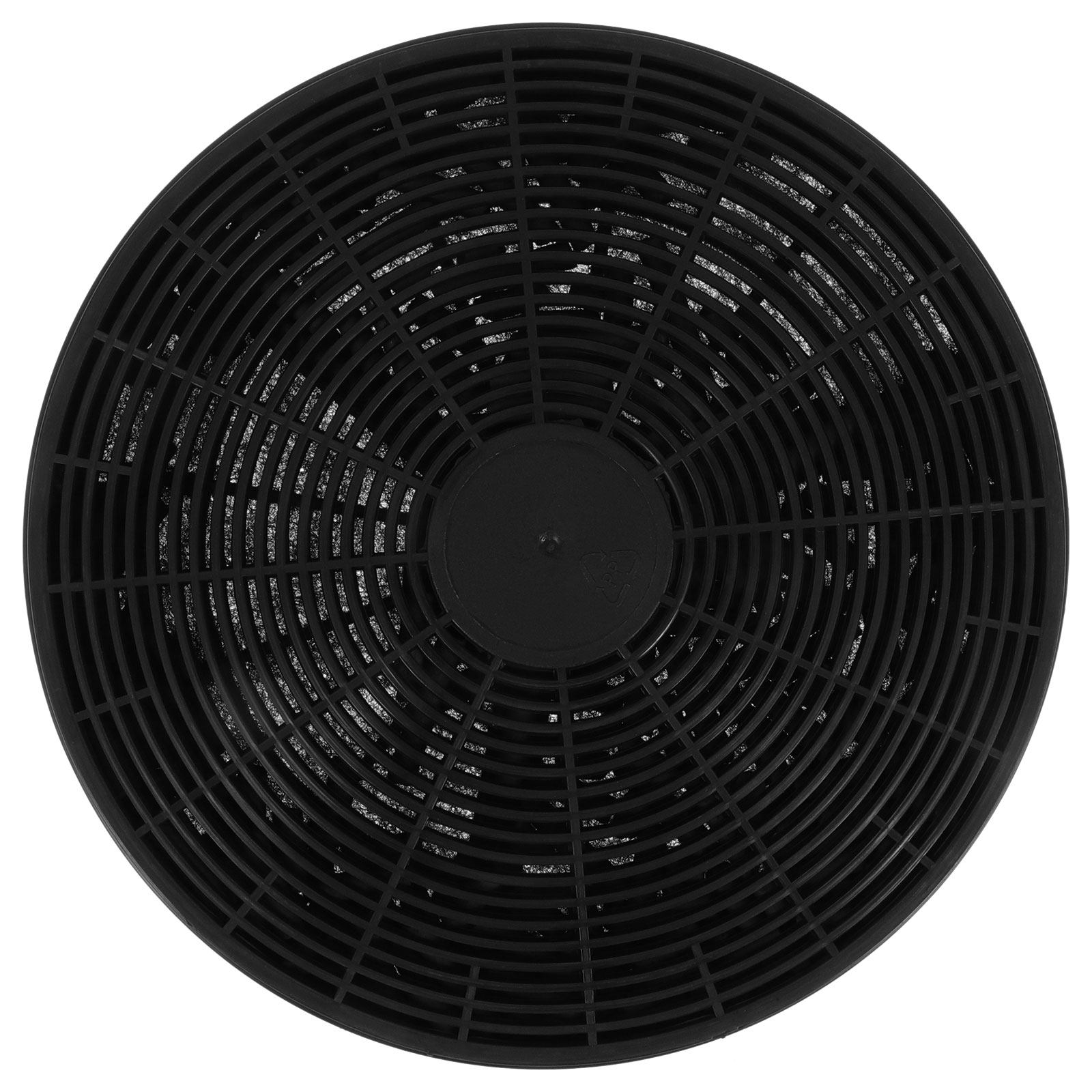Commercial Kitchen Vent Hood - แผ่นกรองควันครัวแบบวงกลมขนาด 6.9 นิ้ว สำหรับติดตั้งเหนือเตา พร้อมแผ่นกรองคาร์บอนแบบเปลี่ยนได้ สำหรับเครื่องดูดควันเชิงพาณิชย์