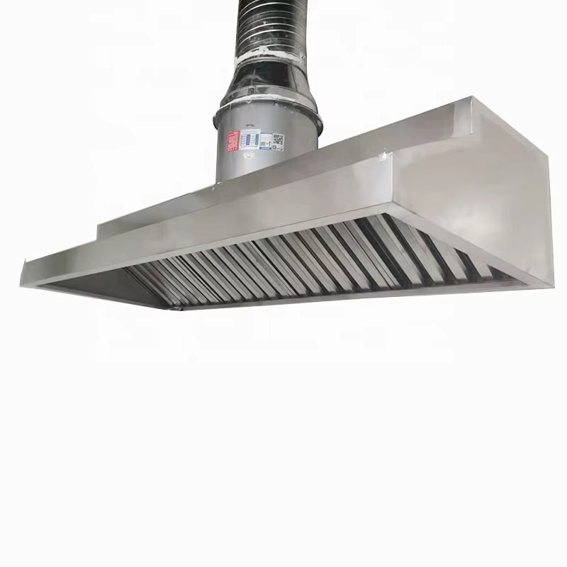Commercial Kitchen Vent Hood - อุปกรณ์ครัวเชิงพาณิชย์ เครื่องดูดควันสแตนเลส ระบบดูดควันสำหรับร้านอาหารและโรงแรม
