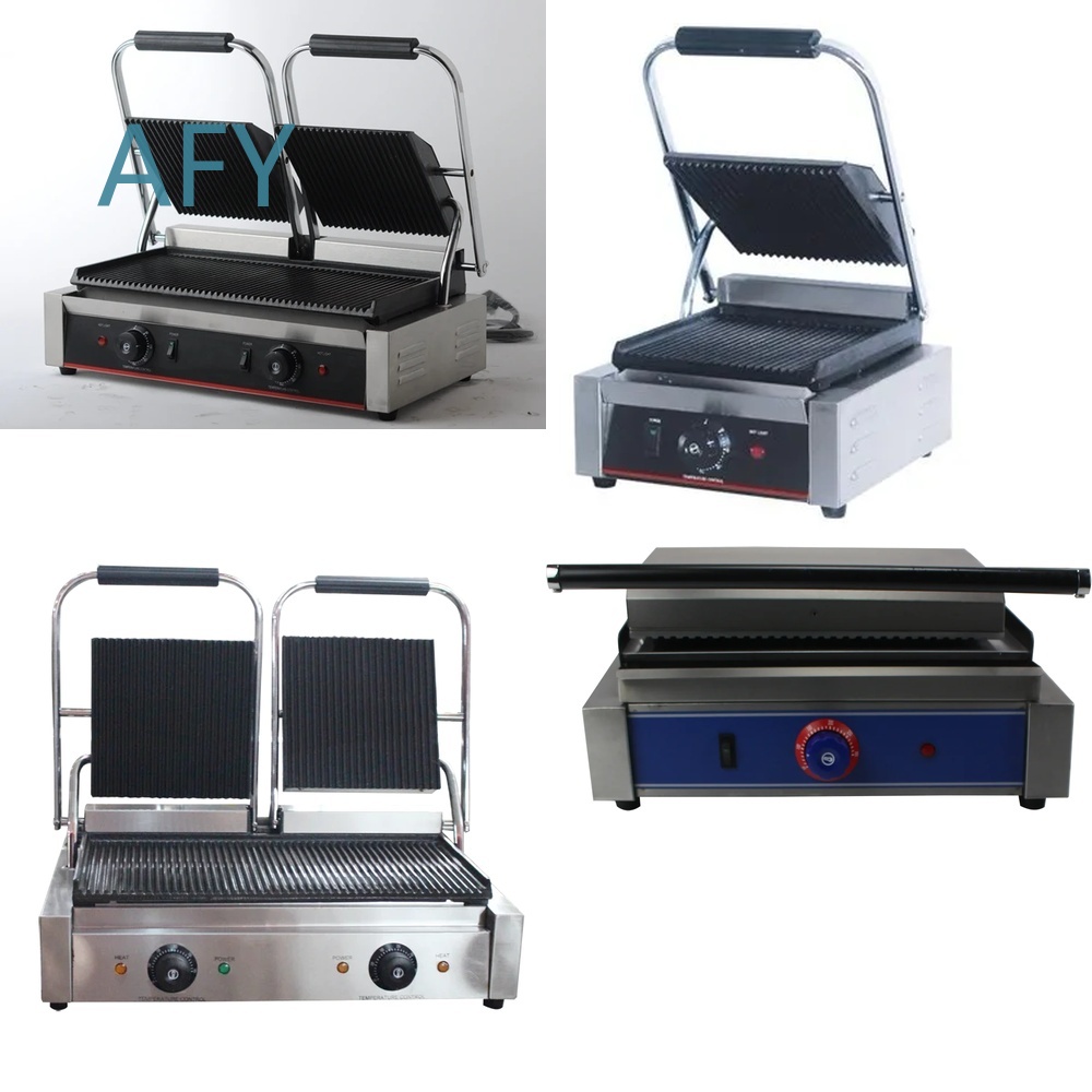 Sandwich Press Panini - เครื่องทำแซนวิช พานินี่ บาร์เบอร์ เทสตี้ ยี่ห้อ Commercial