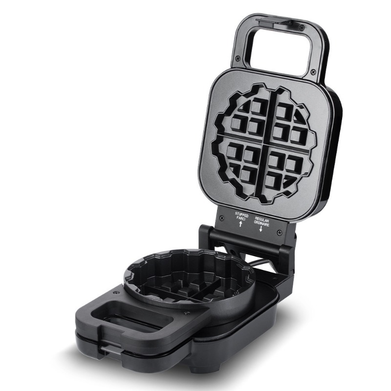 Sandwich Press Panini - เครื่องทำแซนด์วิช 2026, เครื่องทำพานินี่, เครื่องทำวาฟเฟิลเคลือบสารกันติด, เครื่องทำแพนเค้ก