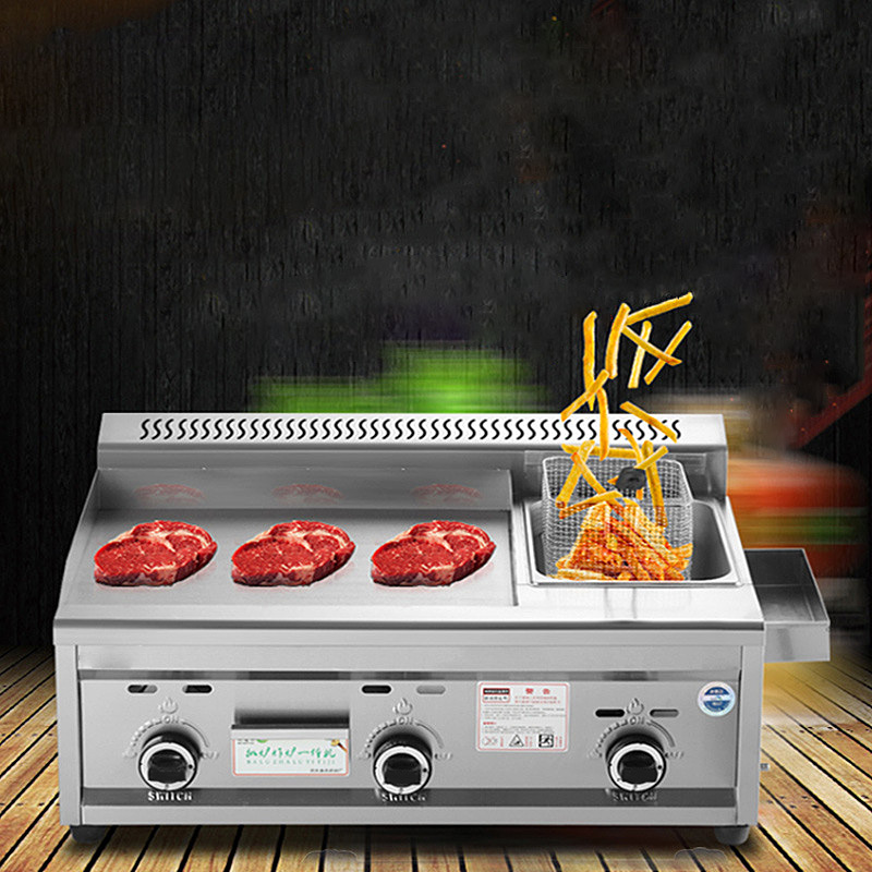 อุปกรณ์ทำอาหารแบบกระทะย่างสำหร - Commercial Kitchen Griddle บทวิจารณ์และราคา