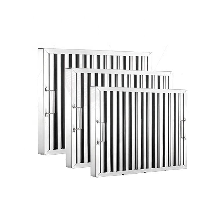 แผ่นกรองไขมัน 201SS 304SS 430S - Commercial Exhaust Hood บทวิจารณ์และราคา
