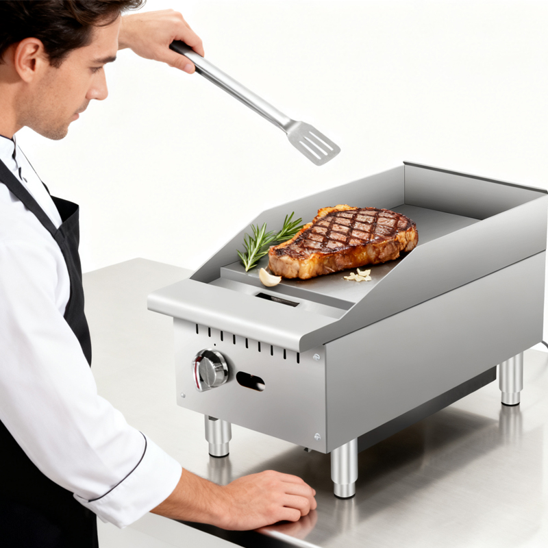 อุปกรณ์ครัวเชิงพาณิชย์ที่ปรับแ - Commercial Kitchen Griddle บทวิจารณ์และราคา
