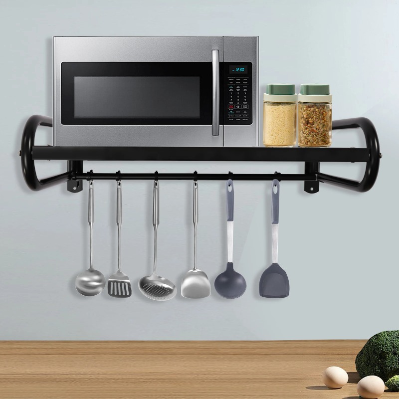 ชั้นวางเตาอบไมโครเวฟแบบติดผนัง - Commercial Kitchen Wall Shelves บทวิจารณ์และราคา