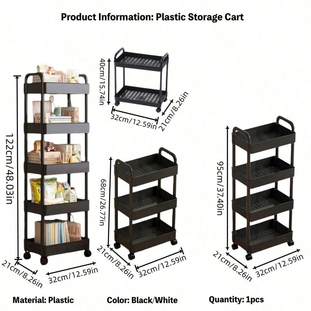รถเข็นเก็บของแบบล้อเลื่อน 3/4  - Commercial Kitchen Small Space บทวิจารณ์และราคา