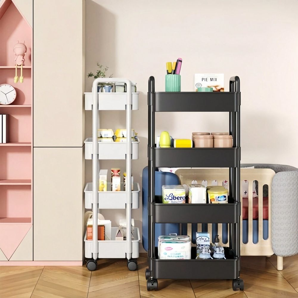 รถเข็นเก็บของแบบล้อเลื่อน 3/4  - Commercial Kitchen Small Space บทวิจารณ์และราคา