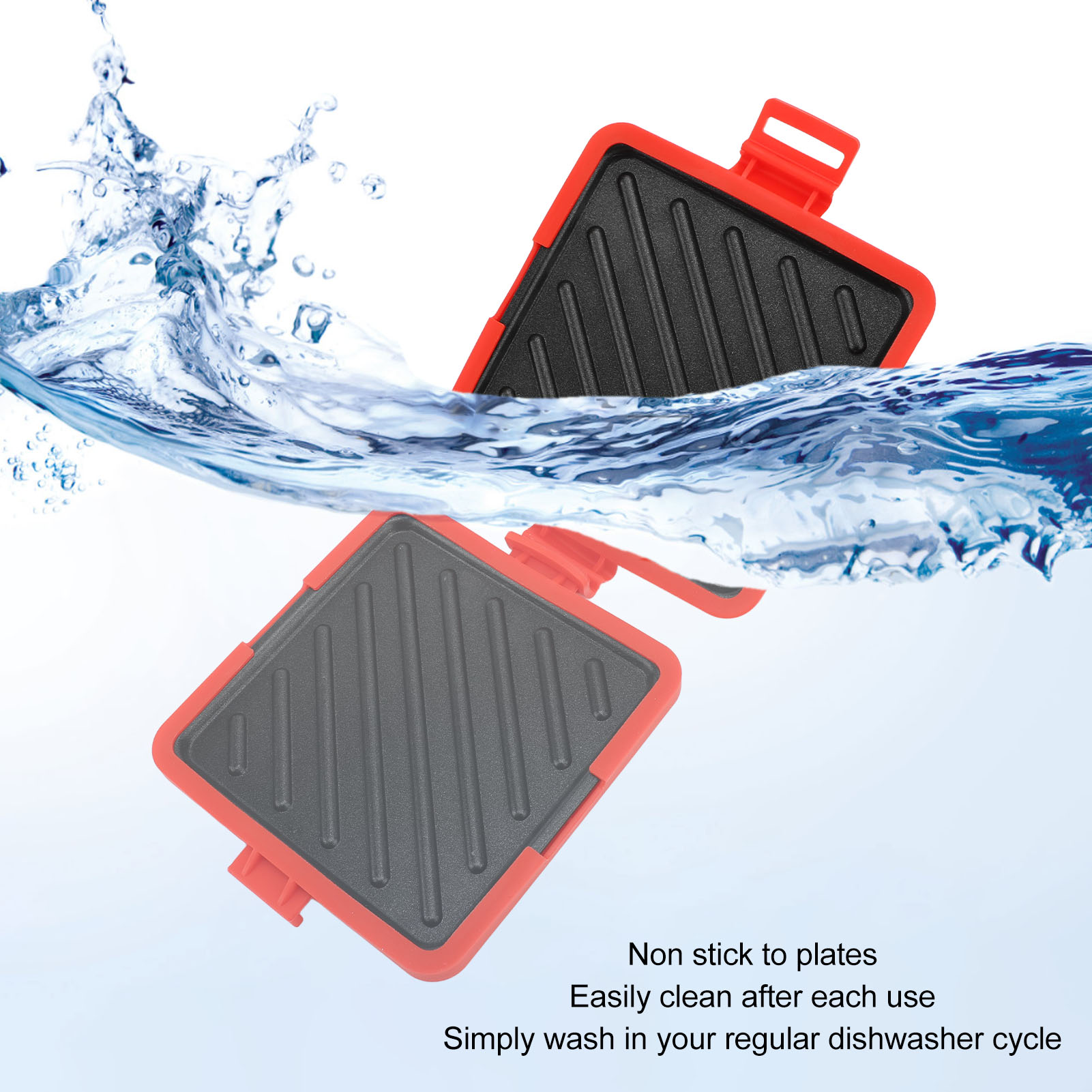 เครื่องทำขนมปังปิ้งในไมโครเวฟ  - Sandwich Press Panini บทวิจารณ์และราคา