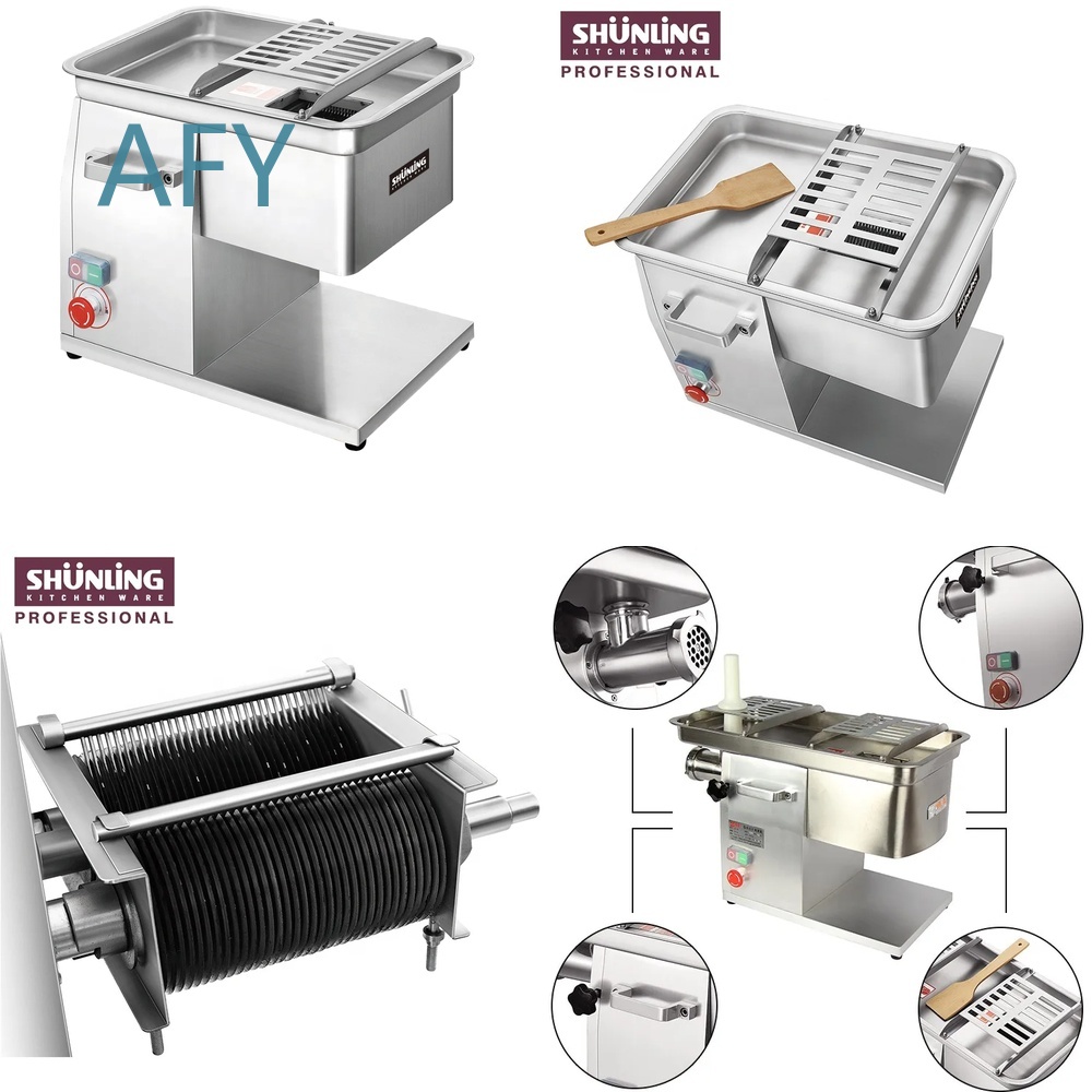 เครื่องหั่นเนื้อสดสแตนเลสขนาดก - Commercial Kitchen Small Space บทวิจารณ์และราคา