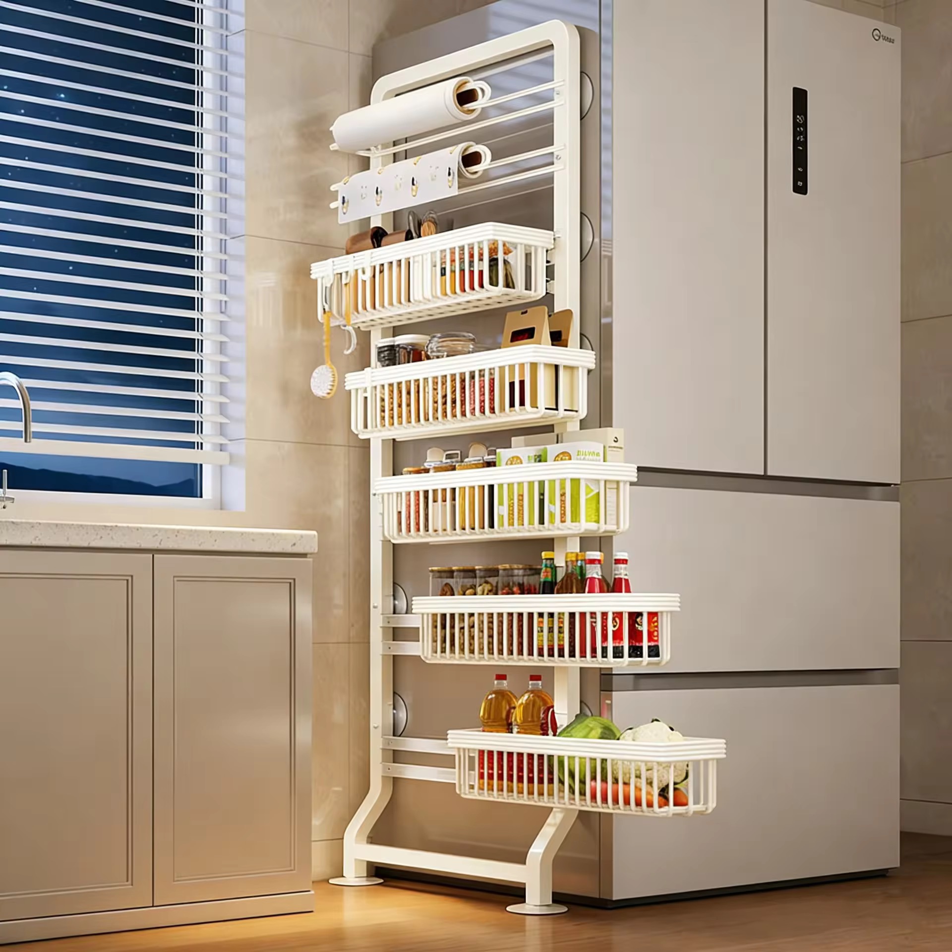 ชั้นวางของแบบบางสำหรับจัดเก็บใ - Commercial Kitchen Wall Shelves บทวิจารณ์และราคา