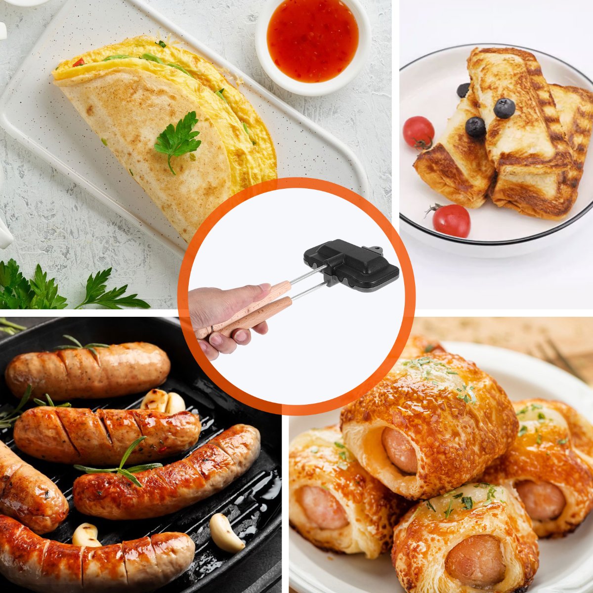 กระทะอบแซนด์วิชสองด้าน ABUD กร - Sandwich Press Panini บทวิจารณ์และราคา