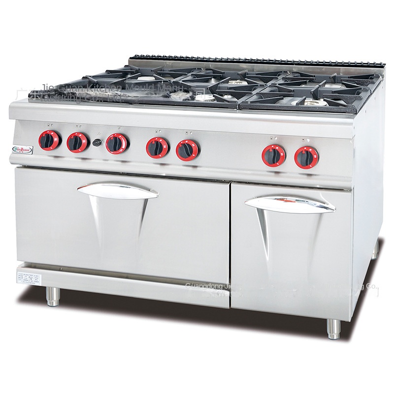 เตาแก๊สเชิงพาณิชย์ Jie Guan GH - Commercial Kitchen Oven บทวิจารณ์และราคา