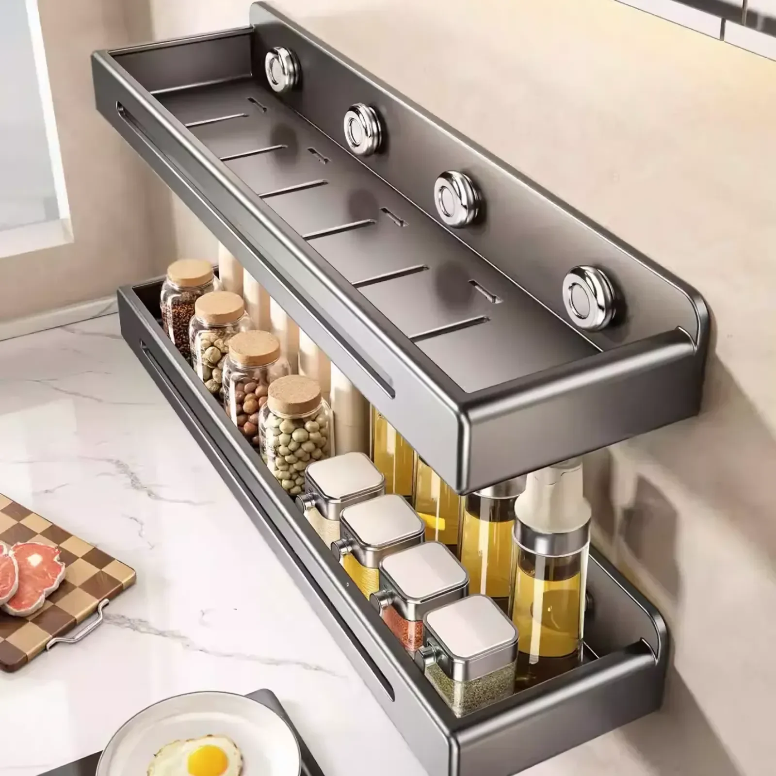 ชั้นวางของติดผนังห้องน้ำ ชั้นว - Commercial Kitchen Wall Shelves บทวิจารณ์และราคา
