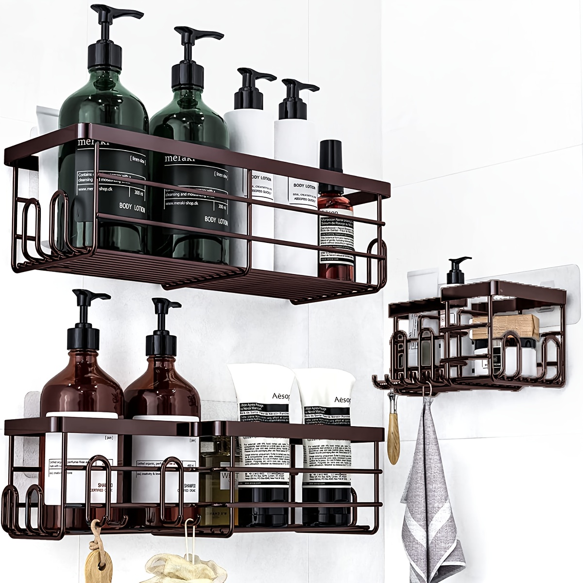ที่เก็บของในห้องอาบน้ำพร้อมที่ - Commercial Kitchen Wall Shelves บทวิจารณ์และราคา