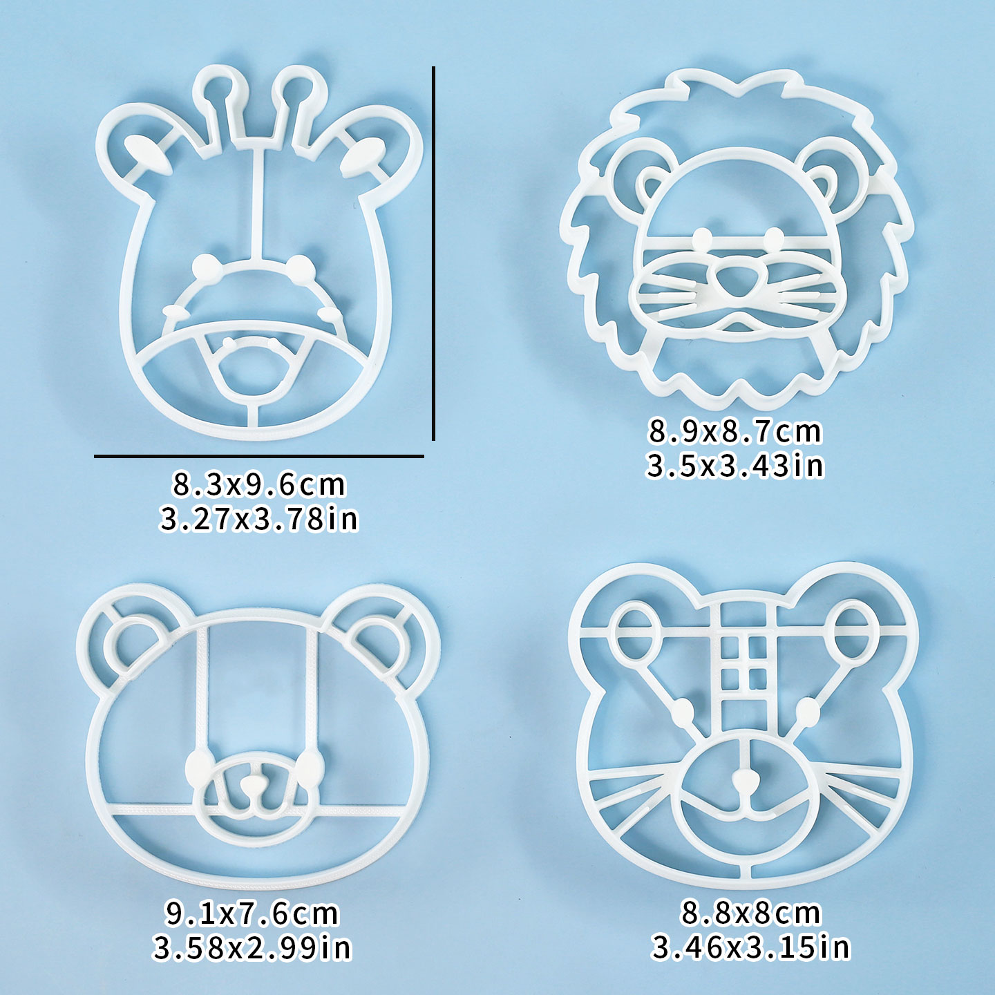 ชุดตัวตัดคุกกี้รูปสัตว์ 4 ชิ้น - Commercial Kitchen Equipment List บทวิจารณ์และราคา