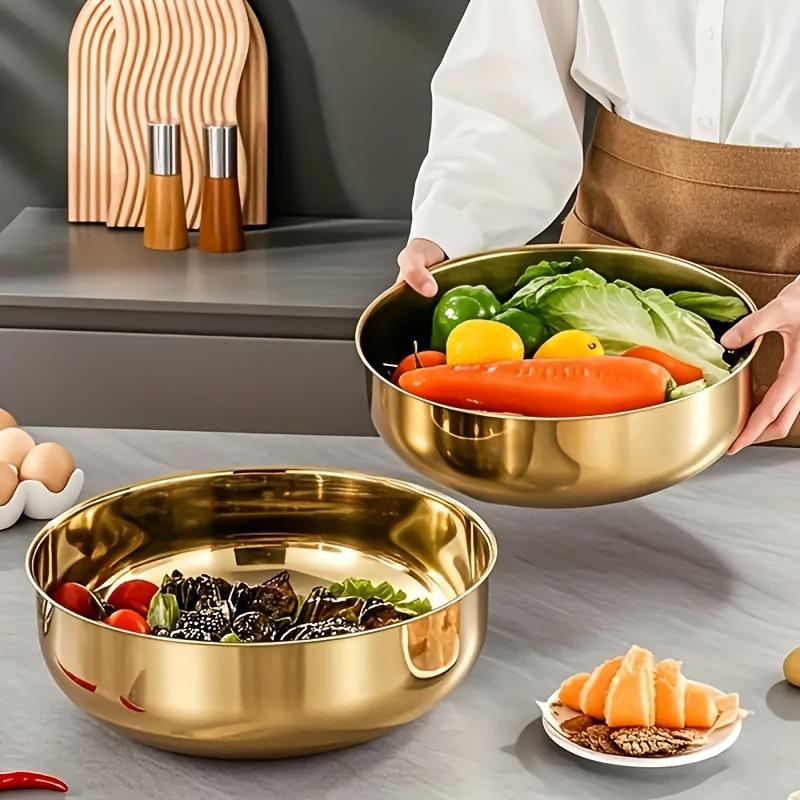 ชามผสมสแตนเลสแบบใหม่พร้อมฝาปิด - Commercial Kitchen Equipment List บทวิจารณ์และราคา