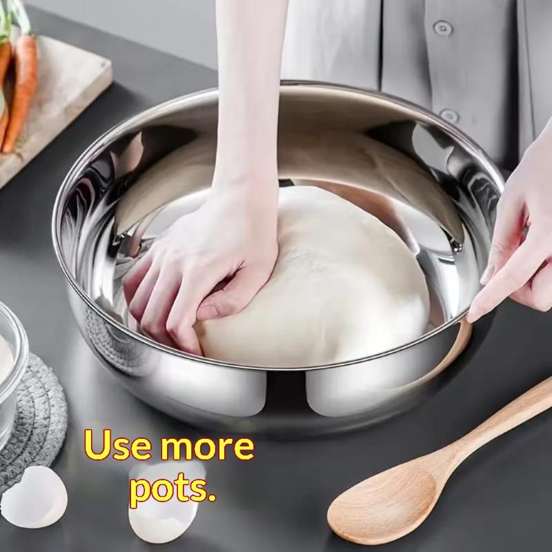 ชามผสมสแตนเลสแบบใหม่พร้อมฝาปิด - Commercial Kitchen Equipment List บทวิจารณ์และราคา