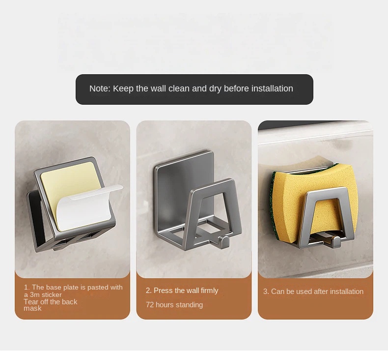 ที่วางฟองน้ำสแตนเลสแบบติดผนัง  - Commercial Kitchen Wall Shelves บทวิจารณ์และราคา
