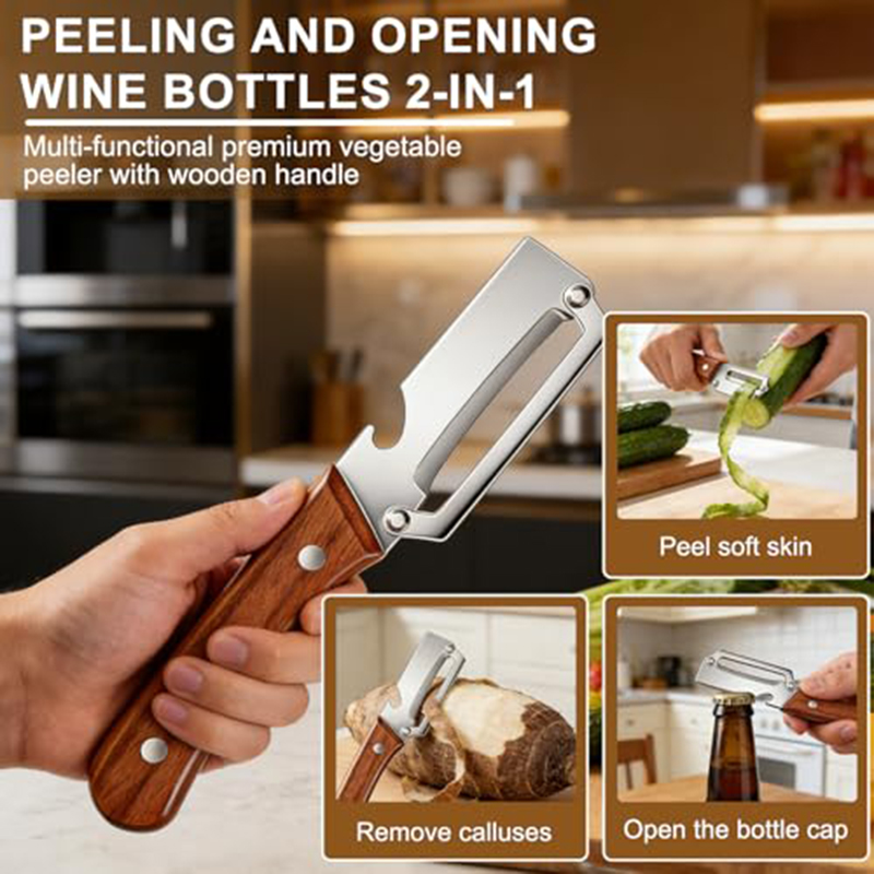 ที่ปอกผักสแตนเลสพร้อมด้ามไม้ ส - Commercial Kitchen Equipment List บทวิจารณ์และราคา