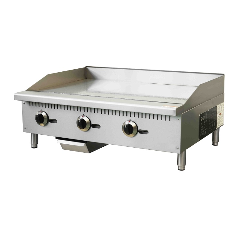 เตากริลล์แบบแบนขนาด 36 นิ้ว 3  - Commercial Kitchen Griddle บทวิจารณ์และราคา