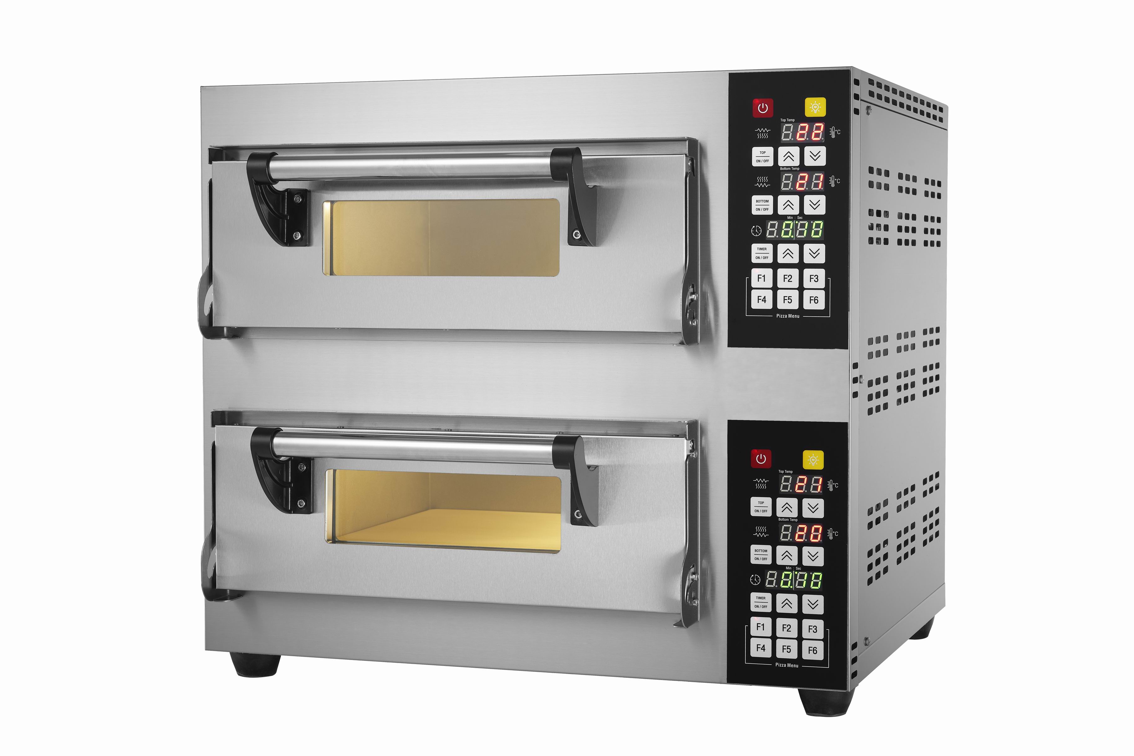 เตาอบพิซซ่าชั้นเดียว เตาอบพิซซ - Commercial Kitchen Oven บทวิจารณ์และราคา