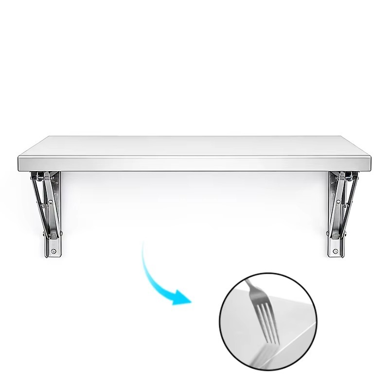 ชั้นวางของติดผนังสแตนเลสขายดีท - Commercial Kitchen Wall Shelves บทวิจารณ์และราคา