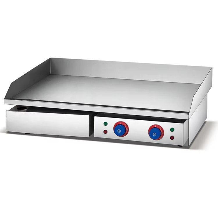 เตาไฟฟ้าแบบแผ่นเรียบขนาดใหญ่สำ - Commercial Kitchen Griddle บทวิจารณ์และราคา