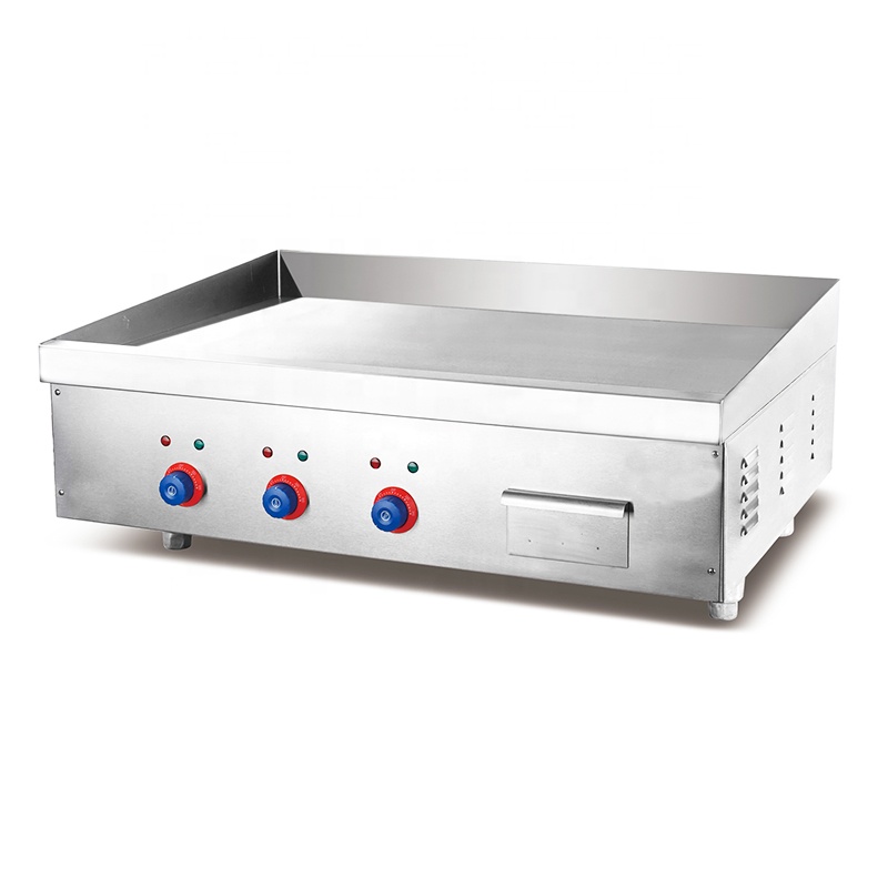 เตาไฟฟ้าแบบแผ่นเรียบขนาดใหญ่สำ - Commercial Kitchen Griddle บทวิจารณ์และราคา