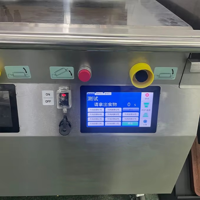 เตาปิ้งย่างแบบฝาพับสองด้าน หัว - Commercial Kitchen Griddle บทวิจารณ์และราคา