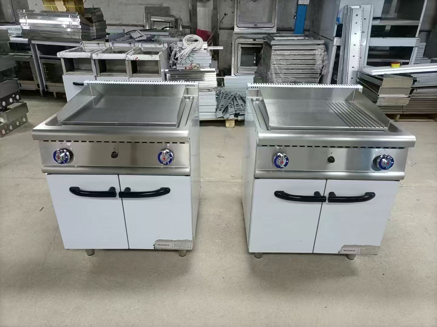 เตาไฟฟ้าแบบตั้งพื้นสำหรับร้านอ - Commercial Kitchen Griddle บทวิจารณ์และราคา