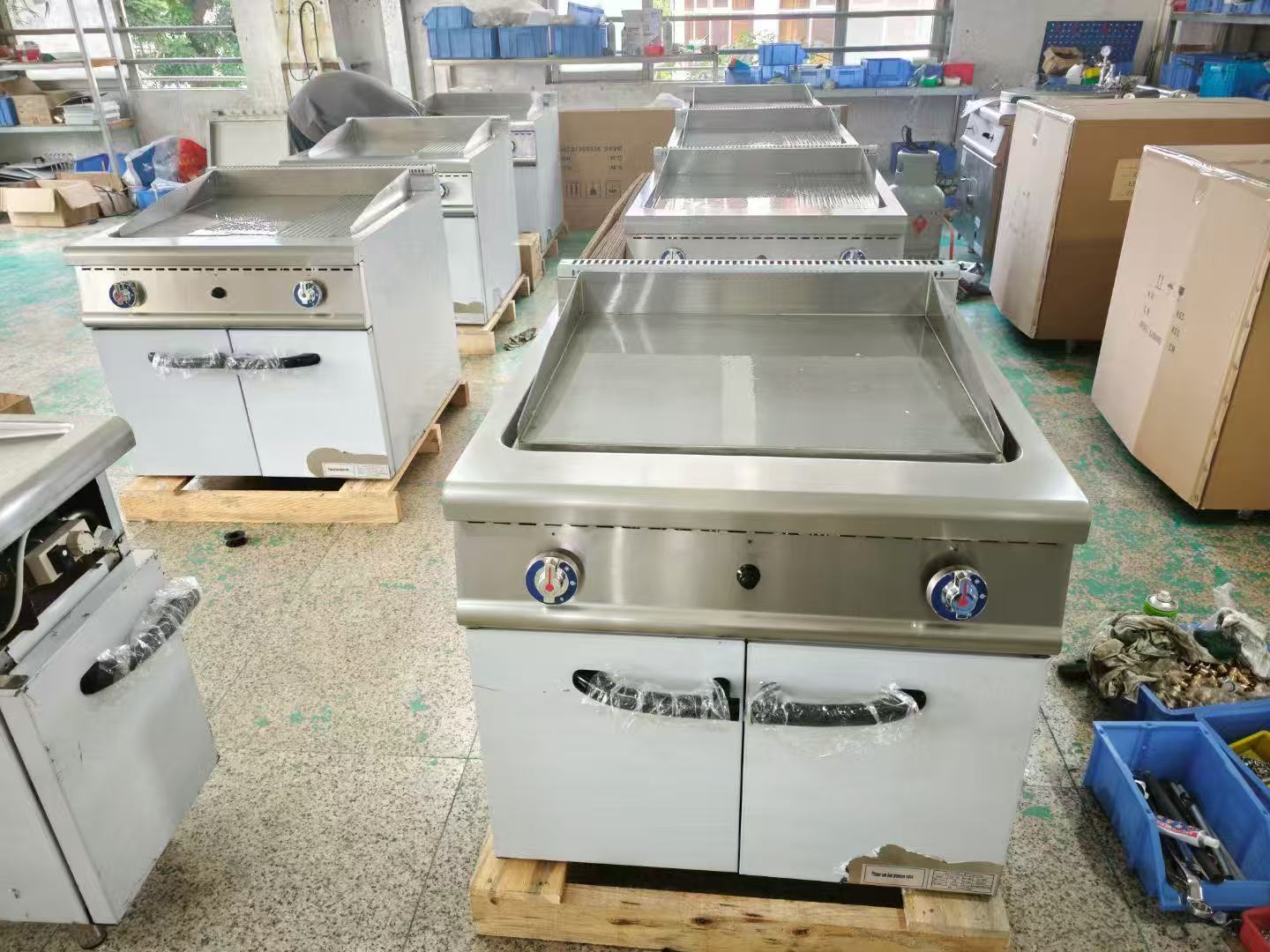 เตาไฟฟ้าแบบตั้งพื้นสำหรับร้านอ - Commercial Kitchen Griddle บทวิจารณ์และราคา