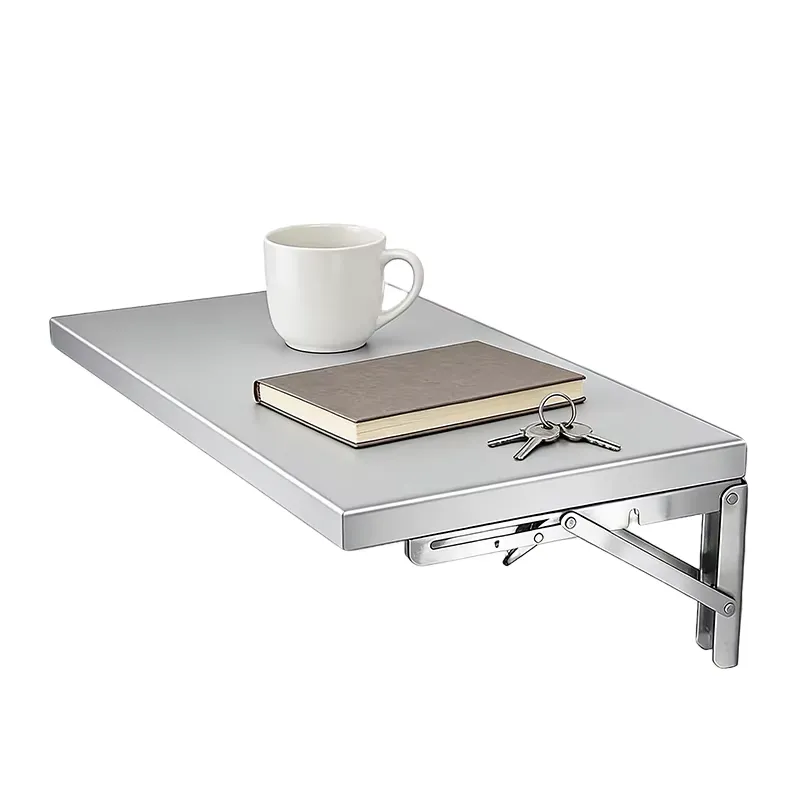ชั้นวางของพับได้ทำจากสแตนเลสสต - Commercial Kitchen Wall Shelves บทวิจารณ์และราคา