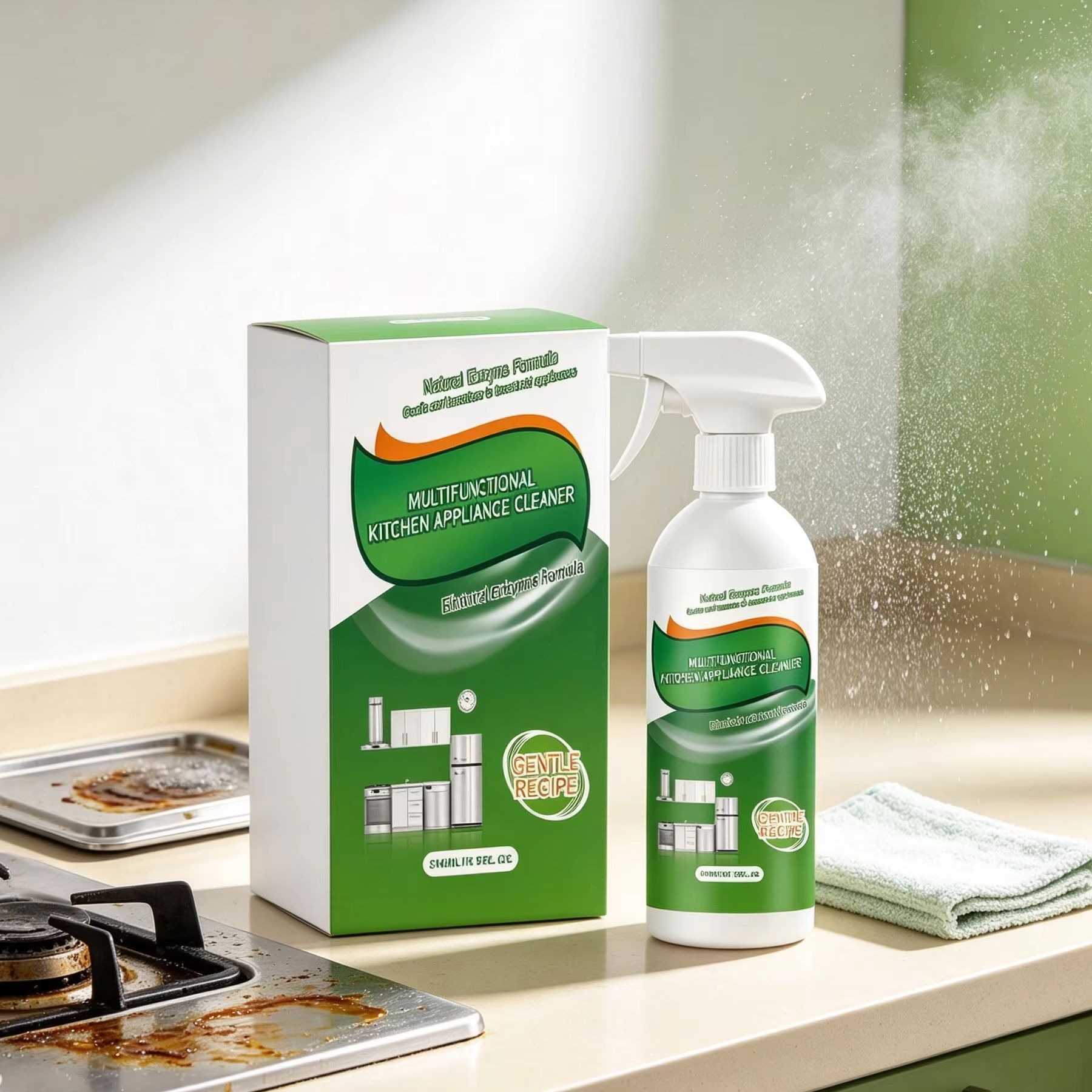 น้ำยาทำความสะอาดอเนกประสงค์สำห - Commercial Kitchen Grease Cleaner บทวิจารณ์และราคา